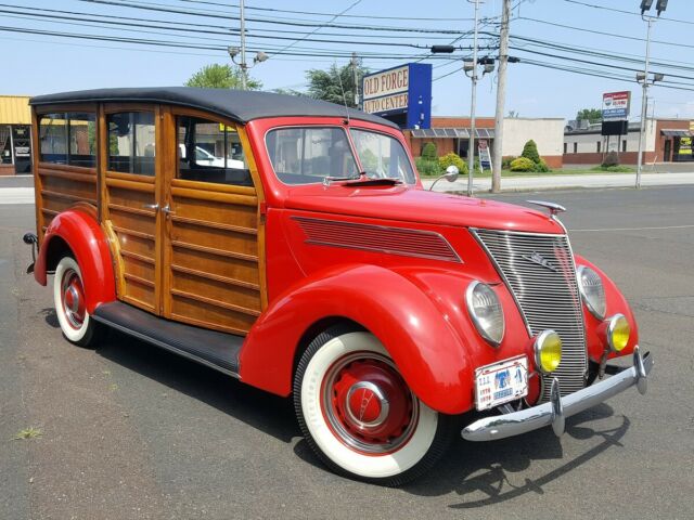 1937 Ford Deluxe Station Wagon Woodie for sale photos