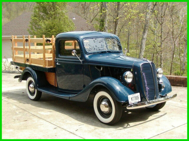 1937 Ford Model 77 Wood Stake Bed Frame Up Restoration