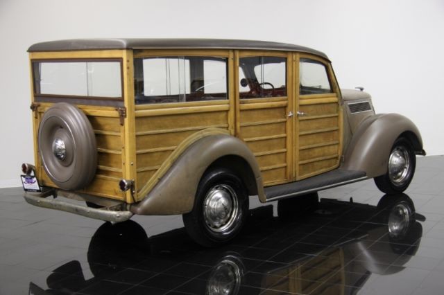 1937 Ford Model 78B Deluxe Station Wagon Rare Woody for