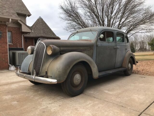 1937 Plymouth Other P4 DELUXE SEDAN BARN FIND