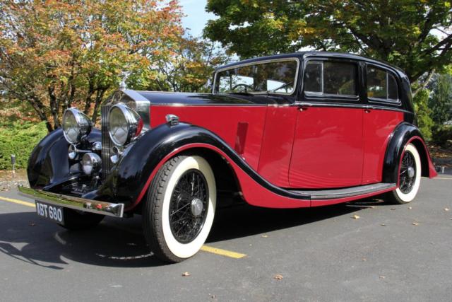 1937 Rolls-Royce 25/30 Limousine by Rippon. CONCOURS WINNER.