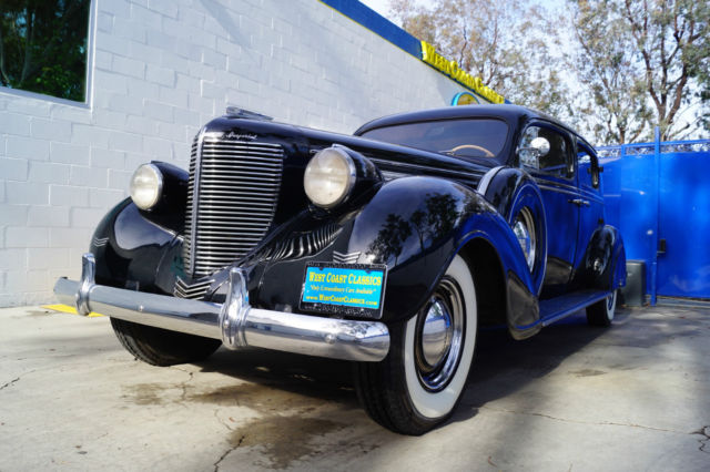 1938 Chrysler Imperial C20 8 LWB LIMOUSINE WITH DIVIDER & REAR JUMP SEATS