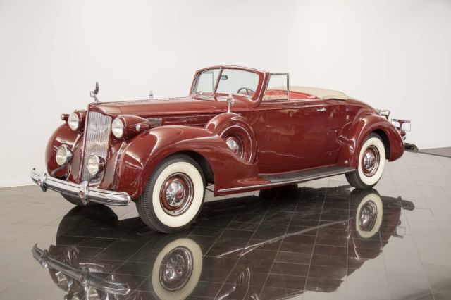 1938 Packard Model 1607 Twelve Convertible Coupe