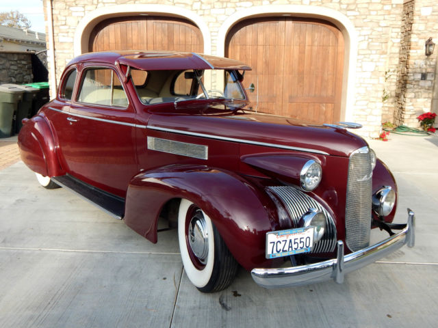 1939 Cadillac Other 2 Door 5 Window Coupe