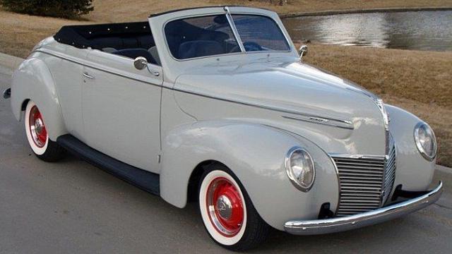 1939 Mercury Deluxe Convertible Custom