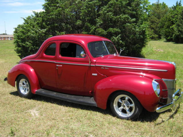 1940 Ford 351 C, AUTO, A/C, ELECTRIC STEERING ALL STEEL!! DELUXE COUPE