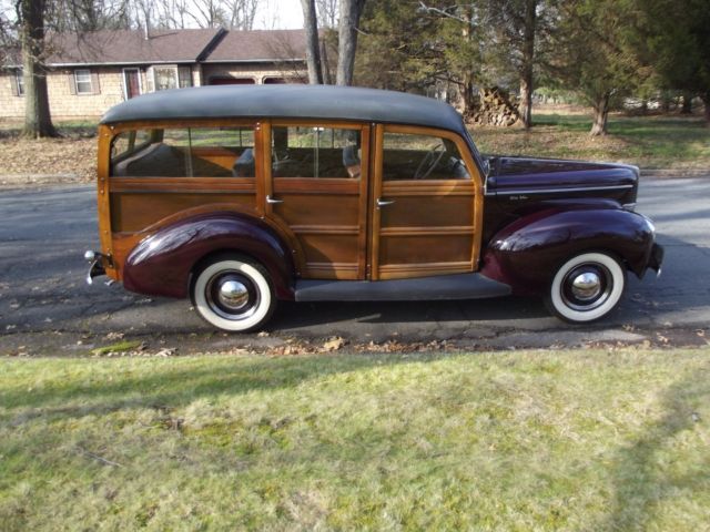 1940 Ford Other Deluxe Woody, wood wagon, early Squire