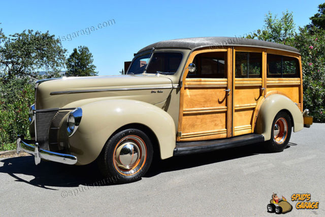 1940 Ford Woody Wagon Deluxe Resto Rod