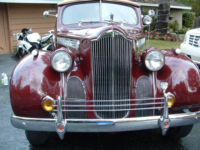 1940 Packard 110 convertible coupe