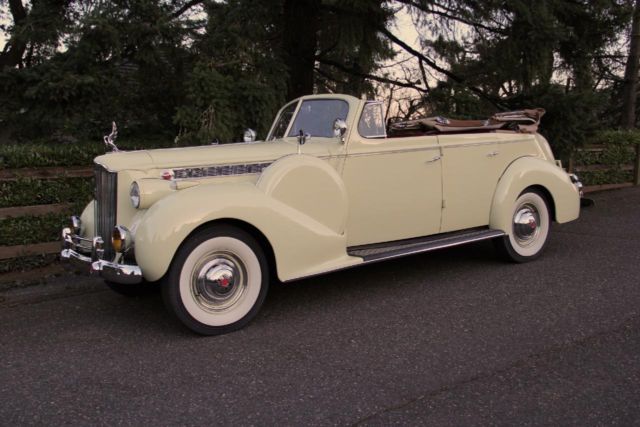 1940 Packard Super 8 160 Convertible Sedan - BEAUTIFUL! See VIDEO.