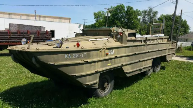 1945 WWII Amphibious Military DUKW for sale: photos, technical