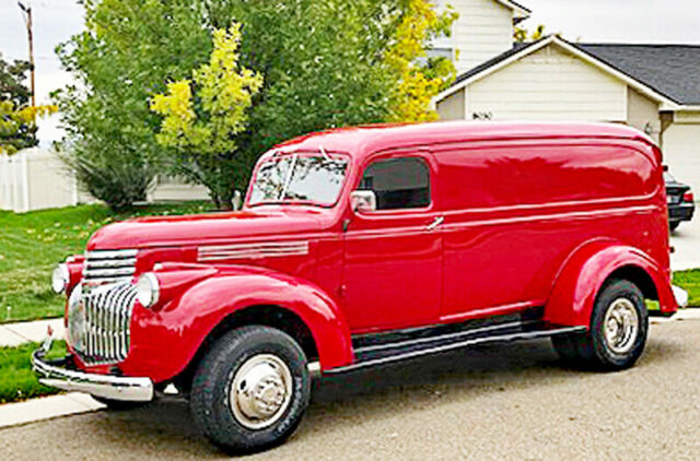 1946 Chevrolet 1 Ton 3800 Panel Delivery Dually Custom