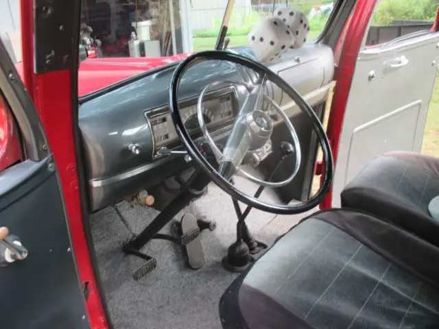 1946 chevy truck interior