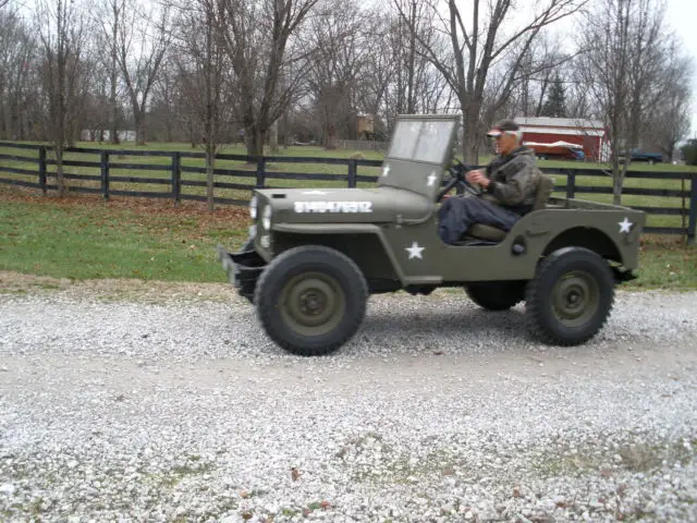 Willys Jeep Serial Number Location