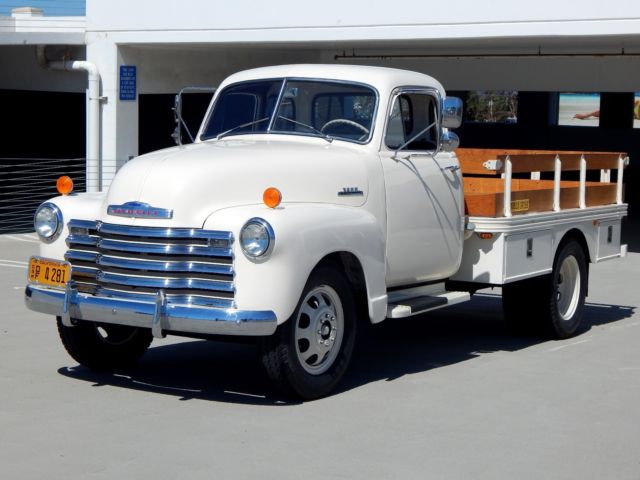 1947 Chevrolet 3800 1-Ton Stake Bed Truck 2nd Series - Frame Off Restored