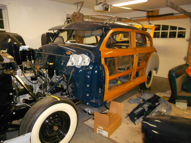 1937 Chrysler Town and Country,  Woodie
