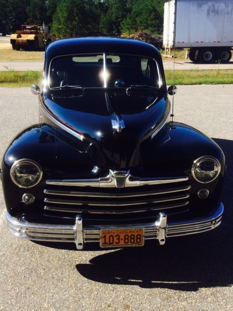1947 Ford Other Super Duluxe Black Int