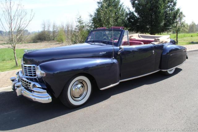 1947 Lincoln Continental Cabriolet - Beautiful! See VIDEO