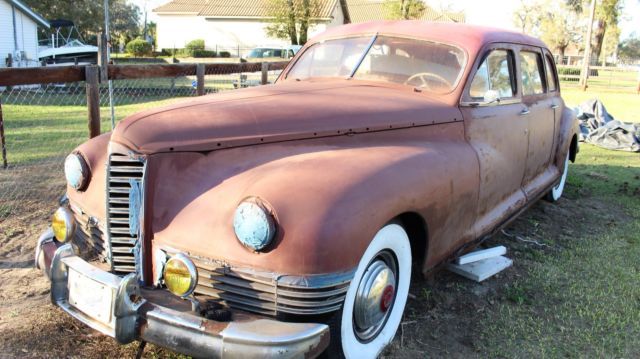 1947 Packard 2151 7-pass sedan most removed, with car