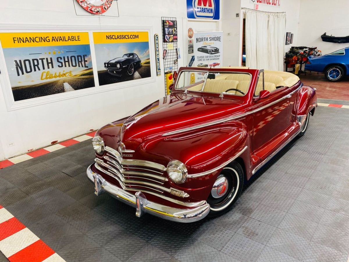 1947 Plymouth Special Deluxe Convertible Street Rod ZZ4 Crate Motor - SEE VIDEO