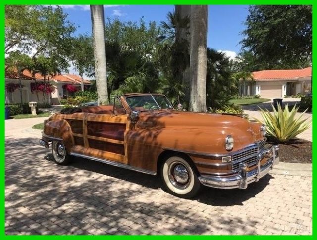1948 Chrysler Town & Country Full Classic T&C Woody Convertible