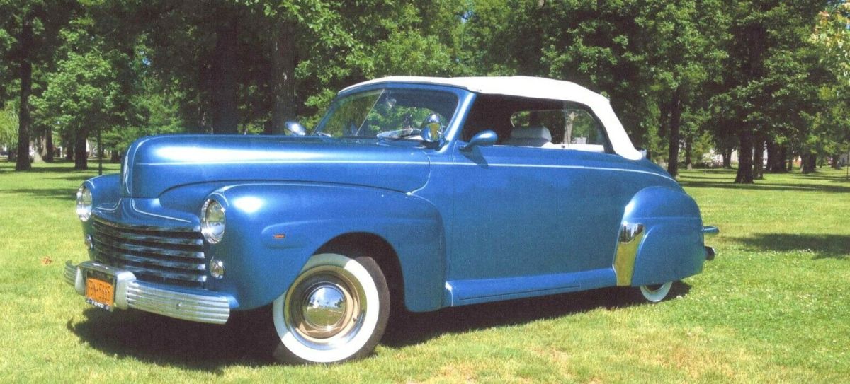 1948 Ford Other Custom Trim, Custom Convertible Top + Interior