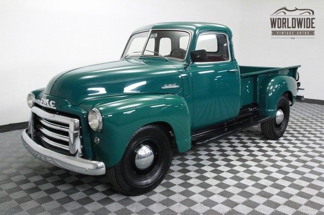 1948 GMC PICKUP TRUCK RESTORED AND EXTREMELY CLEAN! RARE 5 WINDOW