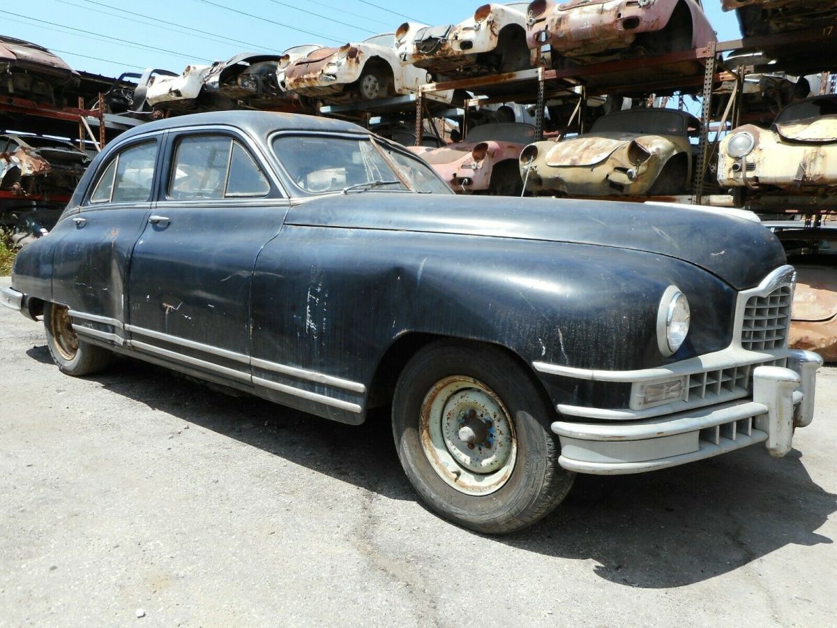 1948 Packard Custom Eight No Reserve Sold on CA Title Ready for Export