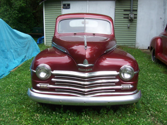 1948 Plymouth Special Deluxe TAN VINYL
