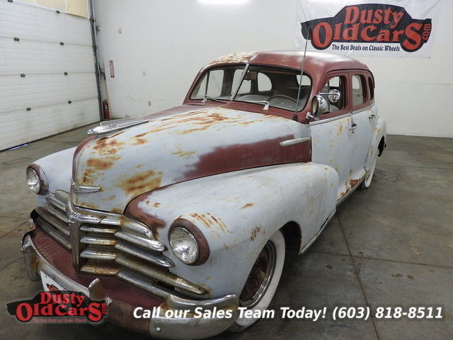 1948 Chevrolet Stylermaster Runs Project Car Complete Needs Resto or Hot Rod