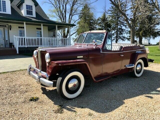 1948 Willys Jeepster Convertible NO Reserve must see VIDEO
