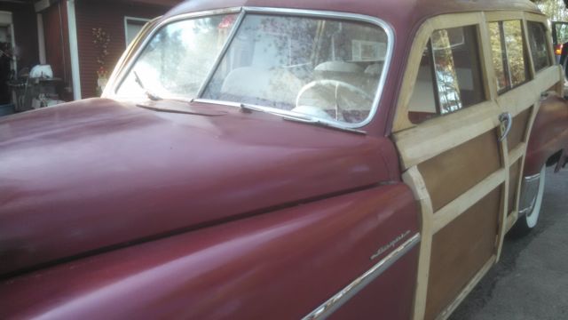 1949 Chrysler Royal white ash wood