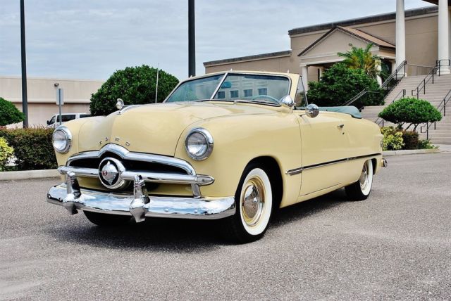 1949 Ford Custom Convertible V8 3-Speed w/ OD Simply Immaculate!