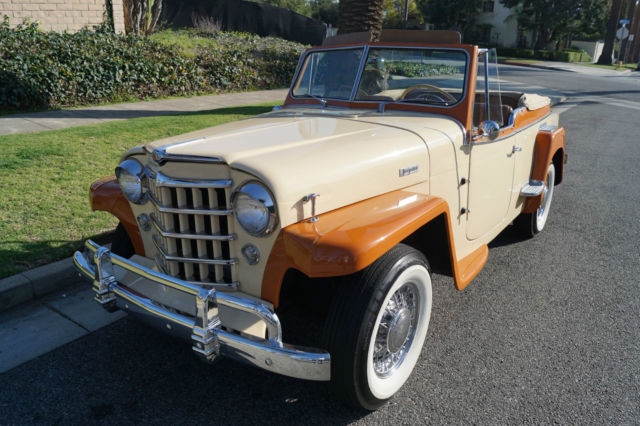 1949 Willys -OVERLAND JEEPSTER CONVERTIBLE - 1 OF 2,960 BUILT IN '49!