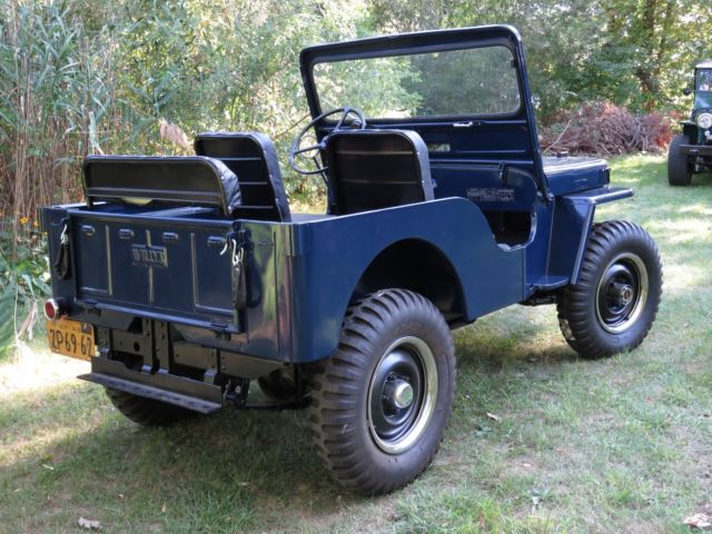 1949 Willys Cj3a Jeep Totally Restored For Sale Photos Technical