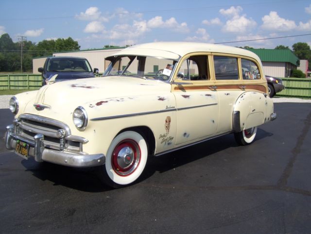 1950 Chevrolet Styleline Deluxe TIN WOODY