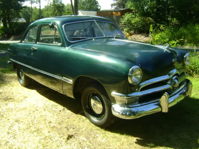 1950 Ford Custom Dark Green 2 Door Standard For Sale Photos Technical