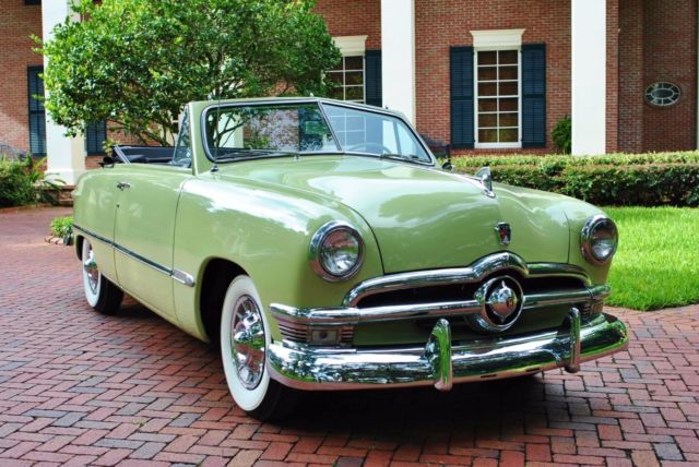 1950 Ford Custom Deluxe Convertible Absolutely Gorgeous! V8 w/ OD