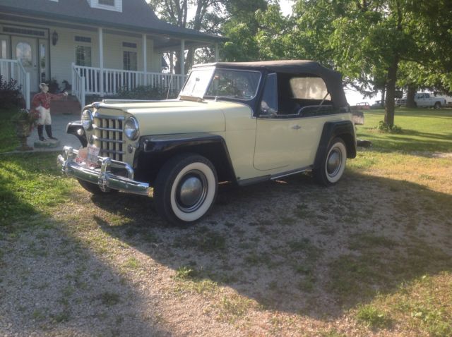 1950 Willys Jeepster 6cy