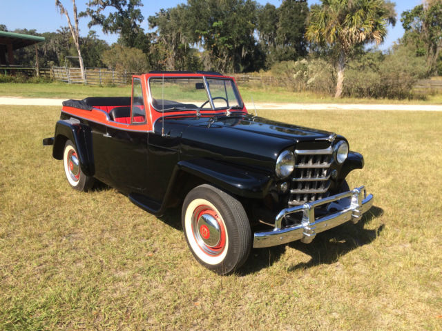 1950 Willys Jeepster Chrome