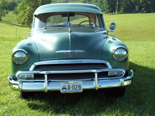 1951 Chevrolet Styleline Deluxe Stainless Dash Chrome