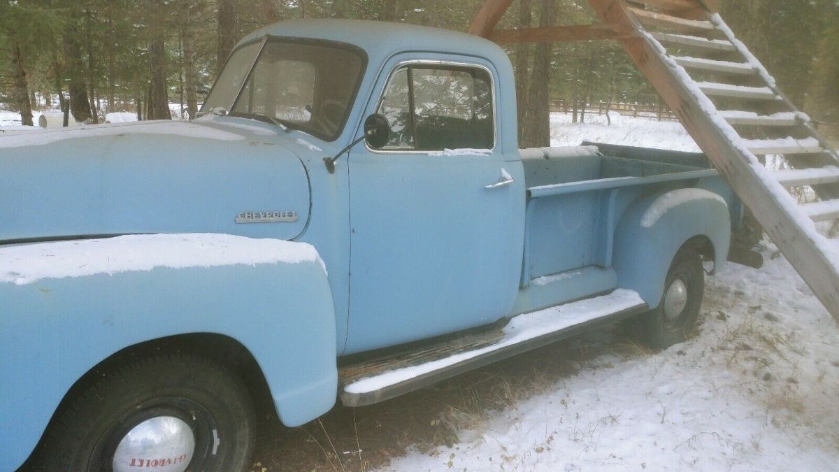 1951 Chevrolet Stepside Pickup blue