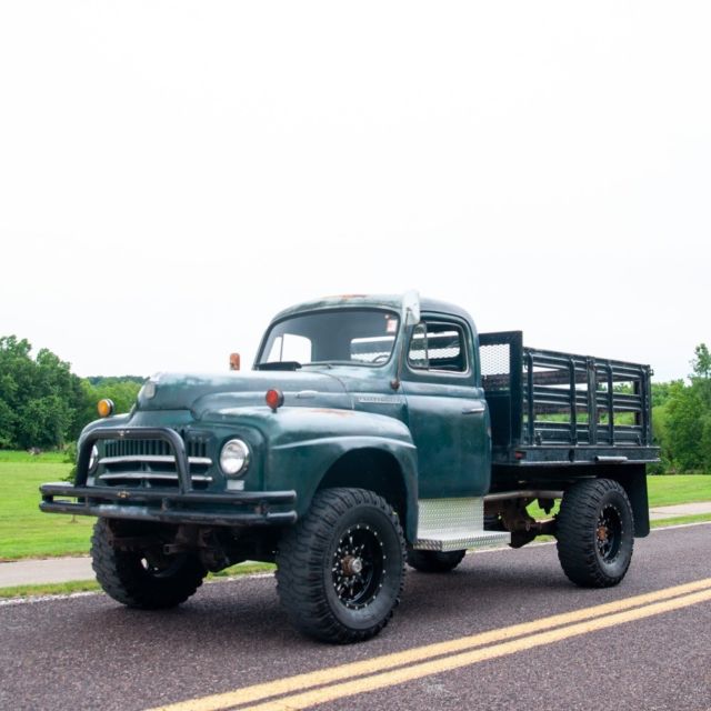 1951 International Harvester L 162 L-162 4x4 Stake Bed Truck 