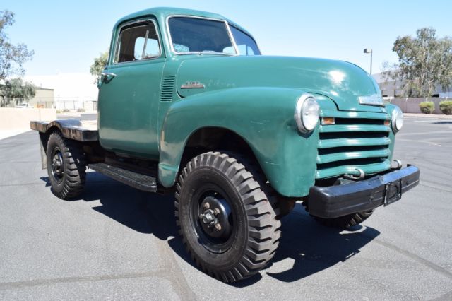 1952 Chevrolet Other Pickups Shortbed 4X4