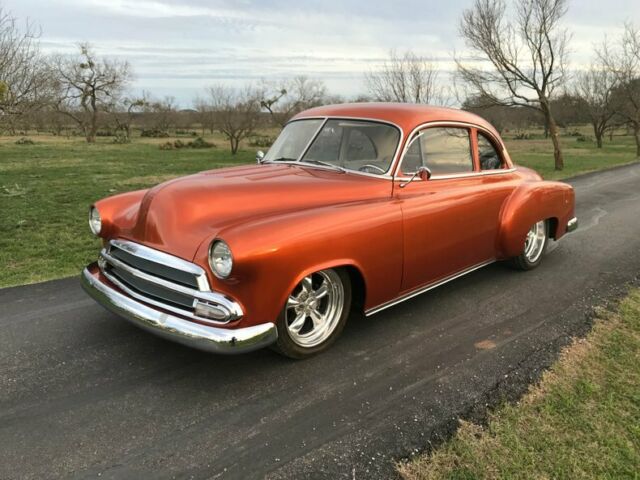 1952 Chevrolet Business Coupe 396 turbo 400 rack n pinion ps ac am racing wheels
