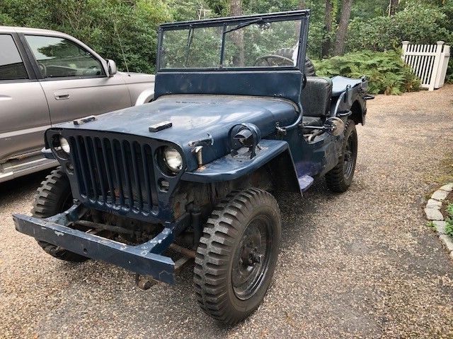 1952 Willys MB M201 jeep