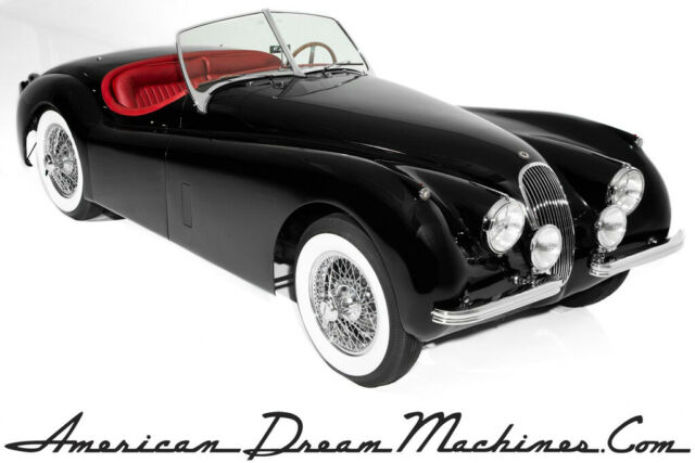 1953 Jaguar XK Black/Red Extraordinary