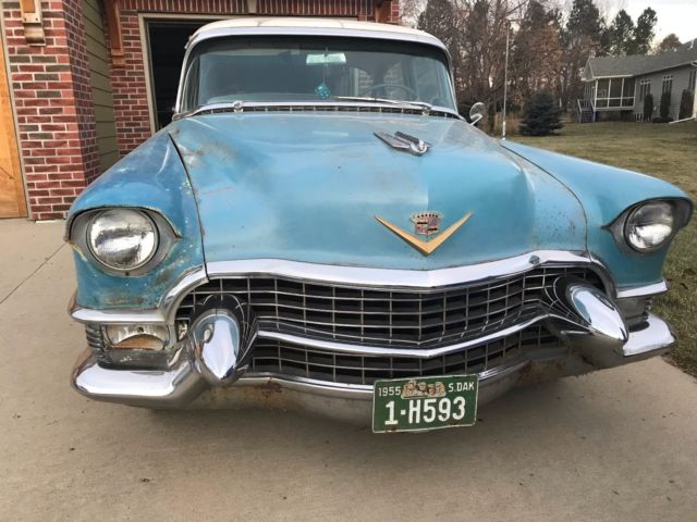 1955 Cadillac DeVille chrome