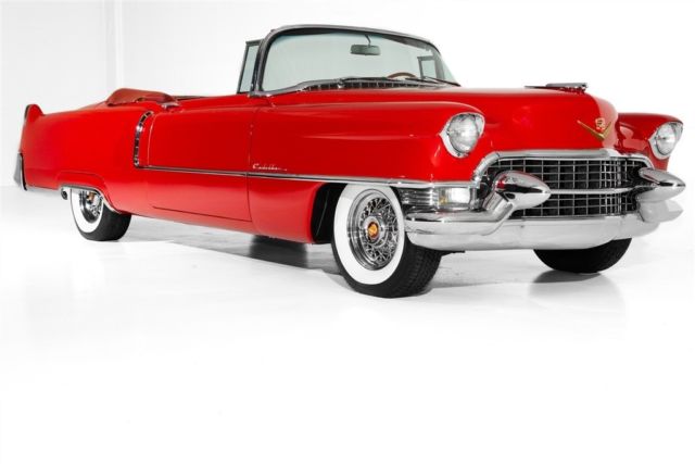 1955 Cadillac Series 62 Red Red Extensive Restoration