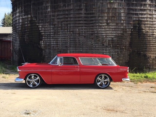 1955 Chevrolet Nomad LS3, frame off, pro touring must see